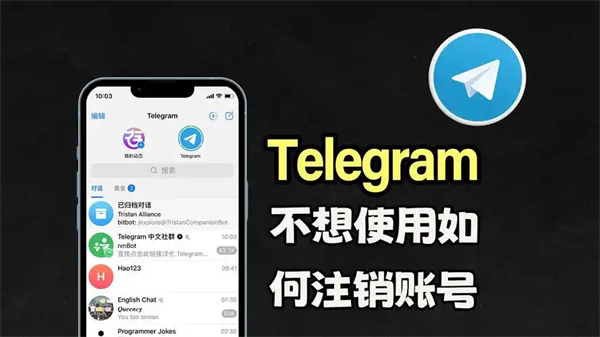 纸飞机怎么注销账户 Telegeram注销账号的3种方法